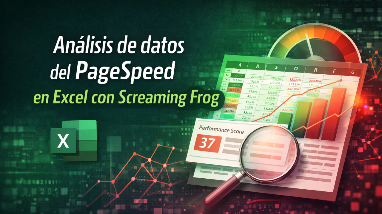 Descubre cómo hacer una auditoría de velocidad de carga con Screaming Frog y la API del PageSpeed de Google