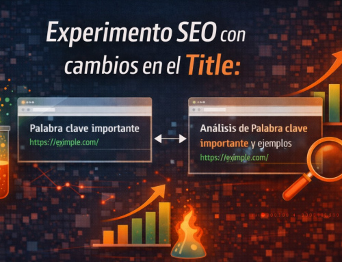 Experimento SEO para tener un title y description optimizados